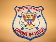 Washington DC USSS Secret Service White House Police 1964 Combat Match Patch