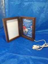 Yioneshop 5x7 Double Frame Nana Light  s Up