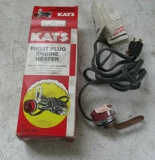 NOS KAT'S K4X 10425 FROST PLUG ENGINE HEATER FREE SHIPPING