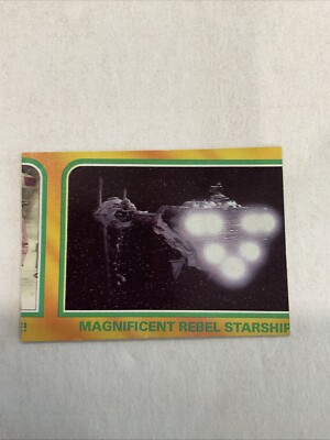 1980 Topps The Empire Strikes Back Error #293 Magnificent Rebel Starship   h