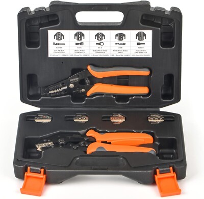 iCrimp Wire Crimping Tool Kit Wire Stripper & Cutter Ratcheting Crimper Tool Set