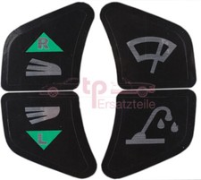Kit targhette adesive luci e lavavetri adatto per Porsche 911 F/912