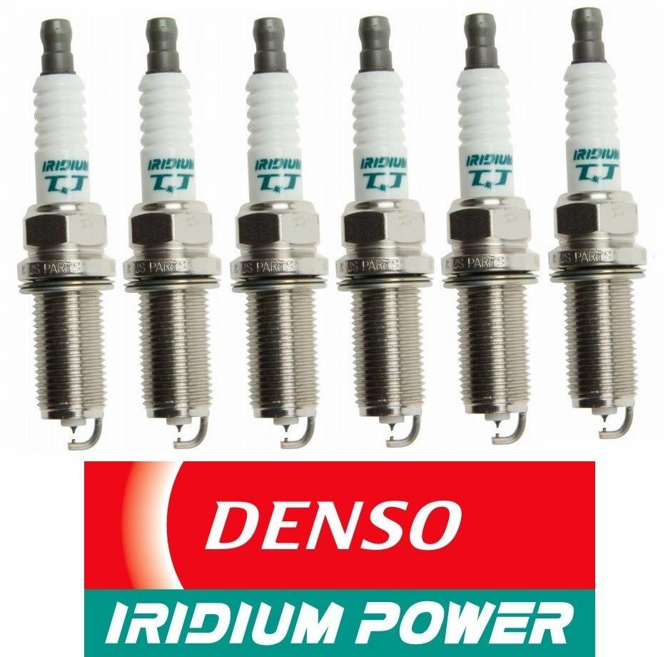 Set 6 Iridium TT Spark Plugs Denso IKH16TT/4703 For Dodge Jeep Kia