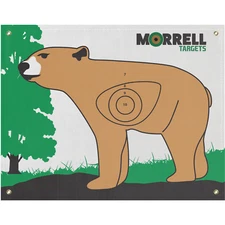 Morrell NASP-IBO Bear Polypropylene Target Face with Grommets and Self-Healing