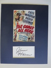 Benny Goodman Orchestra "The Gang's All Here" & June Haver autograph (Hat Check)