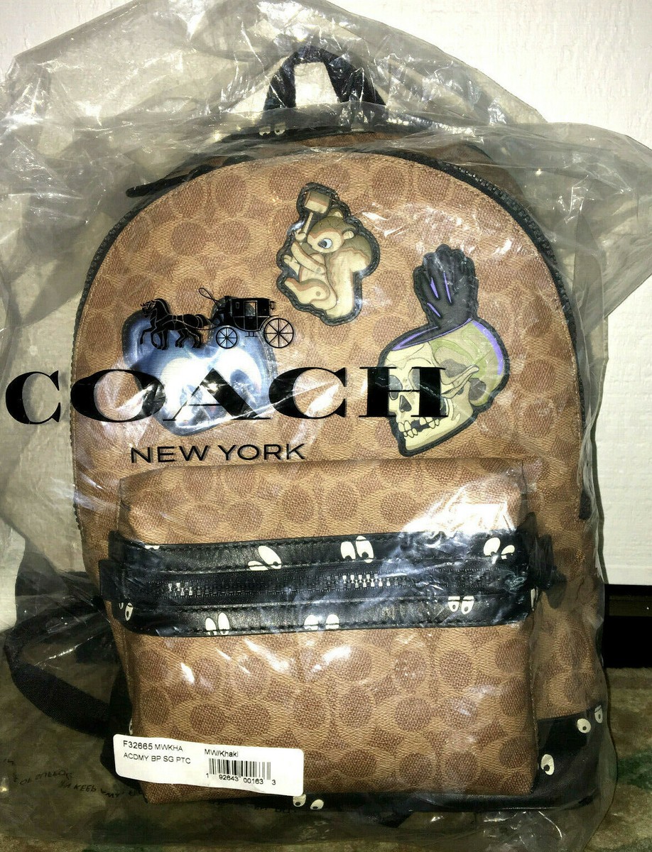 DISNEY x COACH Academy Backpack DARK FAIRY TALE PATCHES  display picture 1