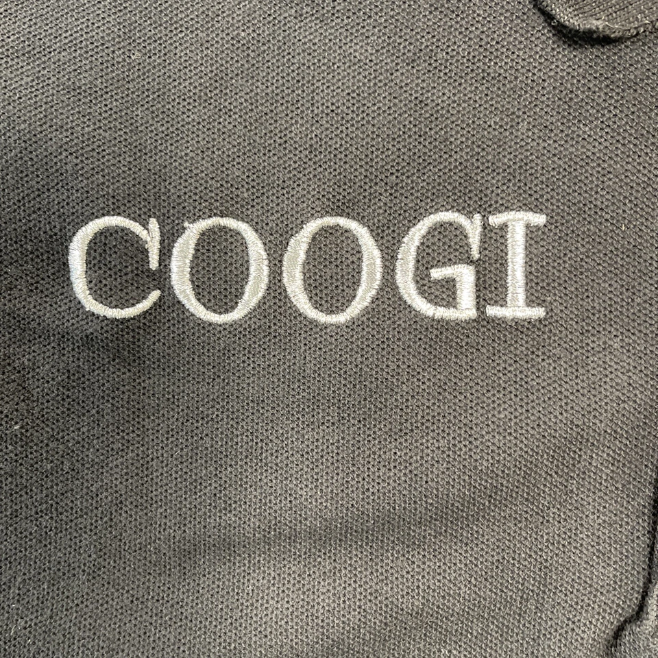 COOGI Short Sleeve Polo Shirt Black Men'ss Size L Large - Image 3 of 4