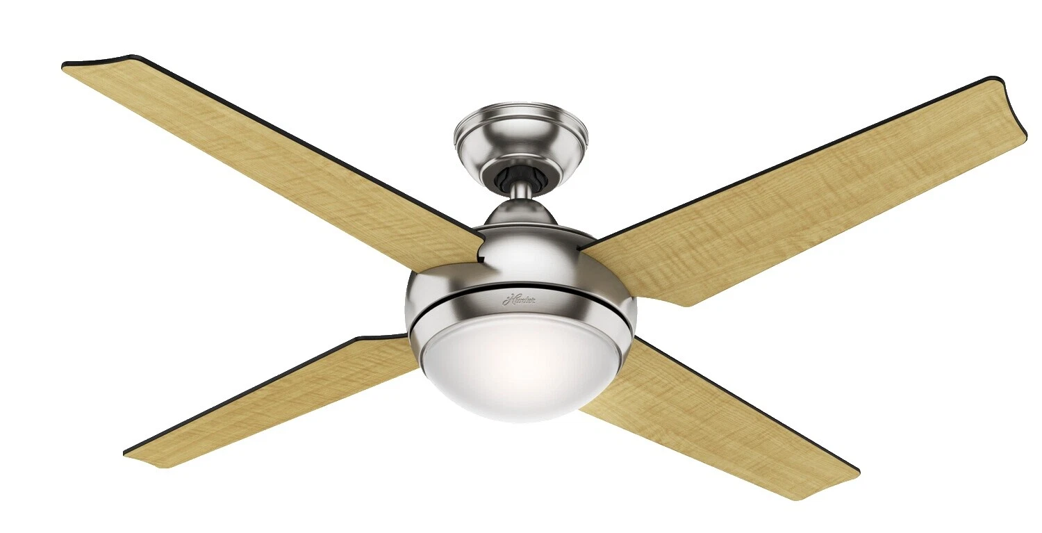 Ventiladores de techo contemporánea Hunter Madera