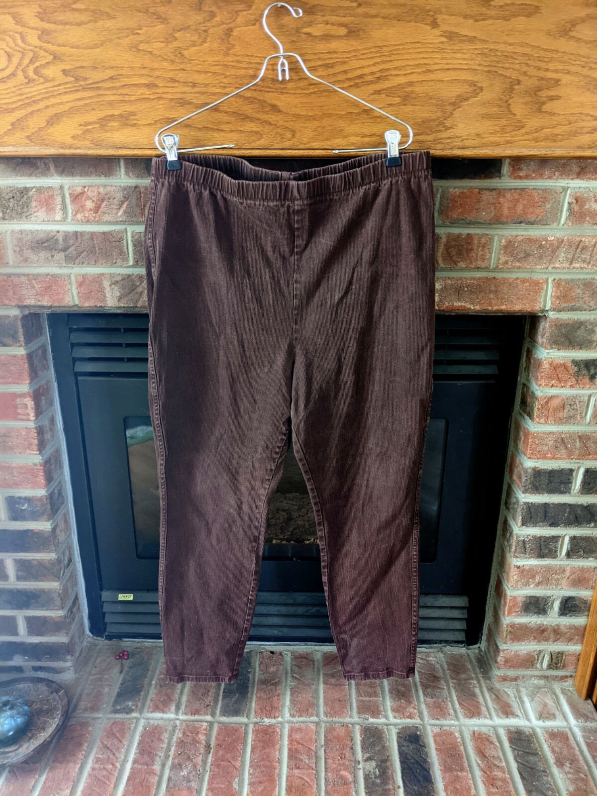 Brown Corduroy Skinny Pants/Leggings 