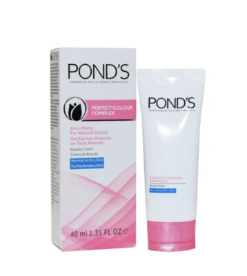 Pond's Perfect Color Complex Beauty Cream Normal/Dry Skin 1.35 Oz New In Box