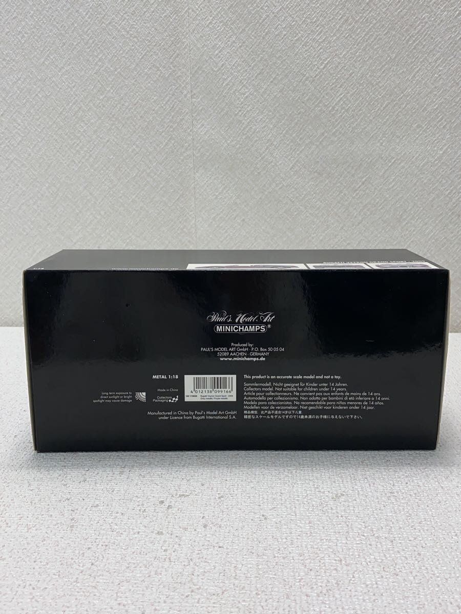 MINICHAMPS Black BUGATTI Veyron Grand Sport Preowned | eBay MINICHAMPS Black BUGATTI Veyron Grand Sport Preowned | eBay