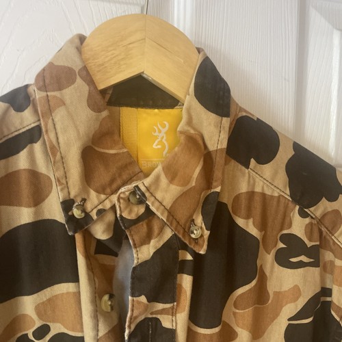 3 Men's Med Camouflage Long Sleeve Buttoned Hunting Shirts - Picture 11 of 15