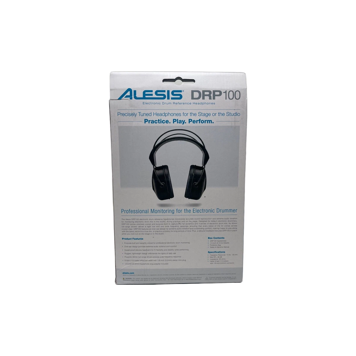 Alesis drp100 extreme isolating drum headphones new arrivals
