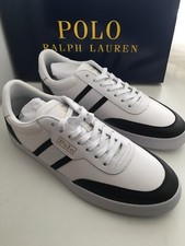 Image of Polo Ralph Lauren COURT VLC- SK -VLC - Trainers ~ SIZE UK 8 D