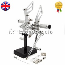 For Suzuki GSXR600 GSXR750 1996-2005 GSXR1000 2000-2004 Footpeg Rearset Set CNC