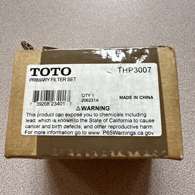 TOTO THP3007  PRIMARY FILTER FOR ECOPOWER FLUSH VALVE New Free Shipping !