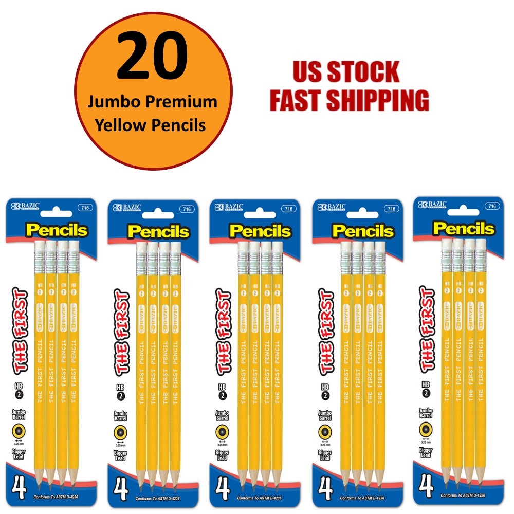 S - #2 Yellow Pencils - Us Ship