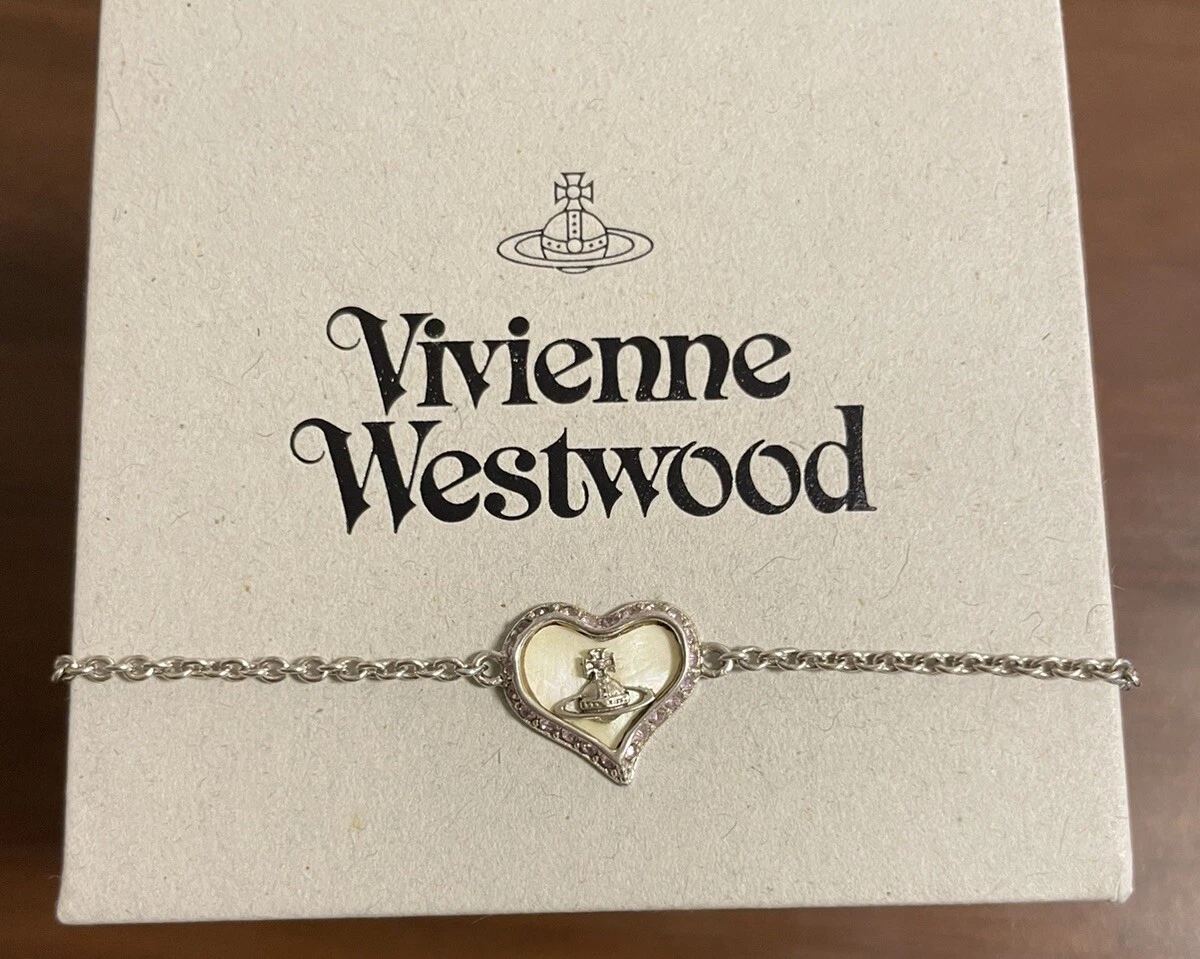 Vivienne Westwood Bracelet Diamante Silver/Black NO BOX [EJ912 | eBay