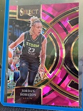 2024 Panini Select WNBA Premier Pink Ice Prizm Jordan Horston #104