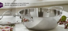 Princess Heritage Stainless Steel Casserole 3Qt Caserola Con Tapa #3684 $139.95