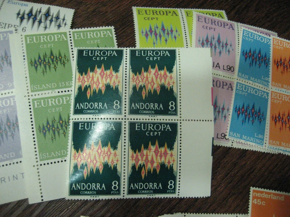 1972 EUROPA EUROPE YEAR SETS MNH STAMPS BLOCKS CAT£1000 DEALERS PRICE£300 - Image 2 of 4