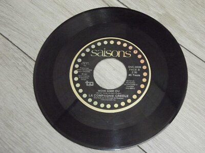 La Compagnie Creole Moin Aime Ou / La Machine a Danser Vinyl 7'' 45 RPM