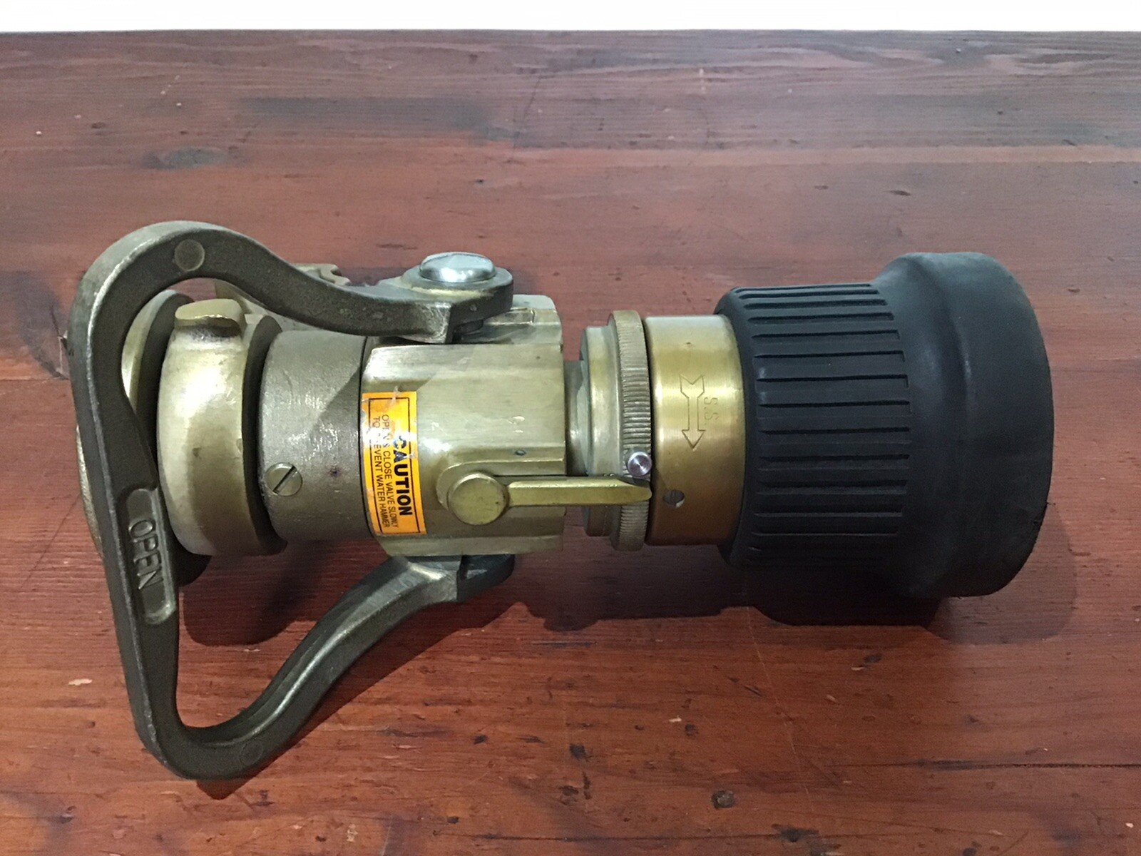 ElkhartKK, SFLB, Brass Fire Fighting Nozzle eBay