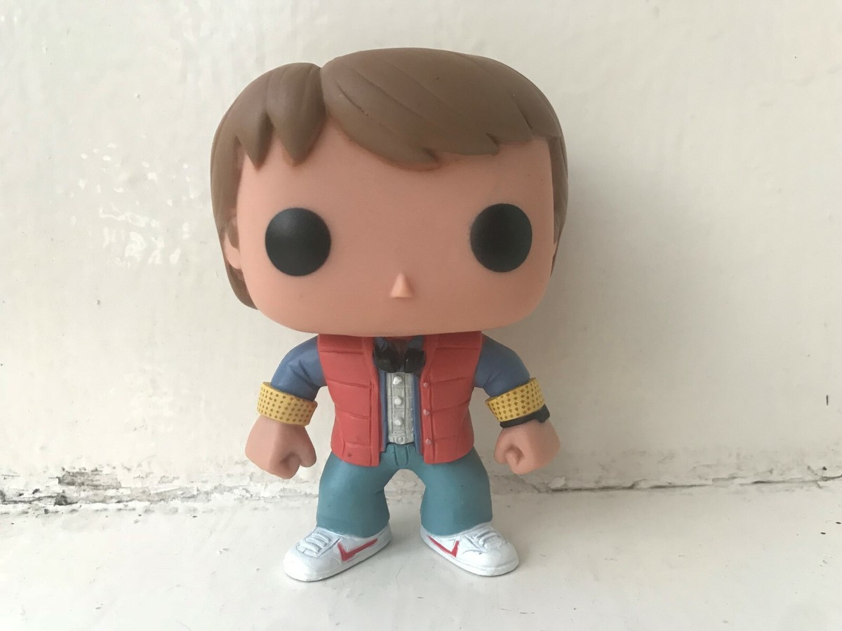 FUNKO POP VINYL #49 BACK TO THE FUTURE MARTY MCFLY FIGURE MOVIES