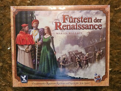 Brettspiel Fürsten der Renaissance von Martin Wallace OVP
