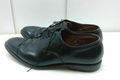 Allen Edmonds / Park Avenue / カーフ / 10D Allen Edmonds Park Avenue Black Leather Oxford Cap Toe Dress Men