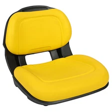 Yellow Plastic Seat For John Deere X380 X390 X384 X394 X500 X520 X530 X570 X580