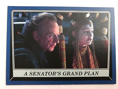 Star Wars Rogue One Mission Briefing #1 A Senator's Grand Plan BLUE NrMint-Mint