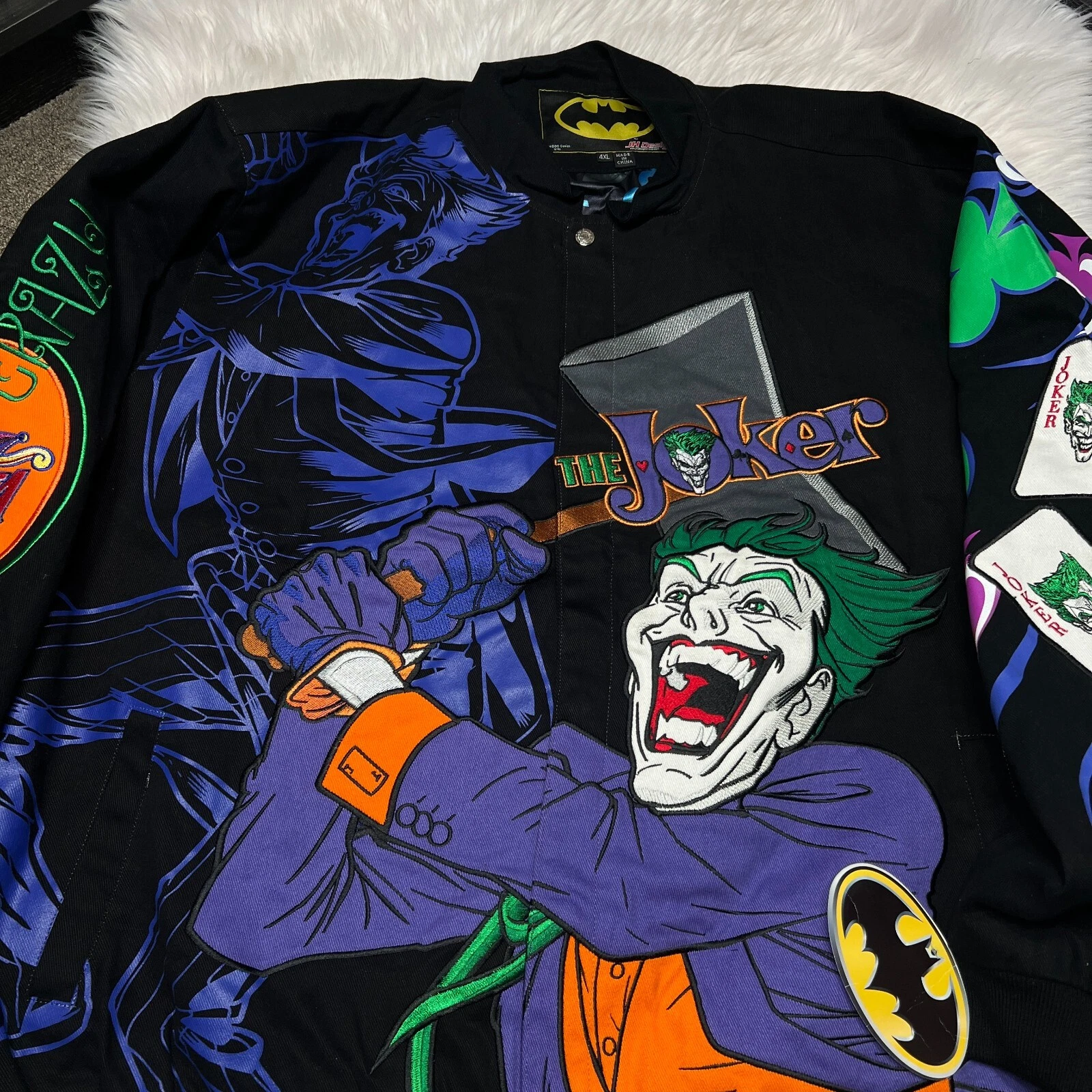VINTAGE THE JOKER  JACKET DC COMICS BATMAN