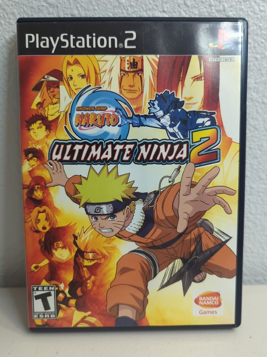 PLAYSTATION 2 PS2 - Naruto Ultimate Ninja 2 (Complete With Manual