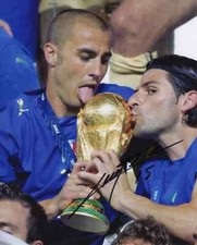 VINCENZO IAQUINTA Foto Autografata Signed Photo PROOF Soccer ASTA DI BENEFICENZA