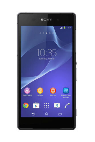 Sony XPERIA Z2 D6502 Black (FACTORY UNLOCKED) 20.7MP, 5.2" , 2.3GHz Quad Core - Picture 1 of 1