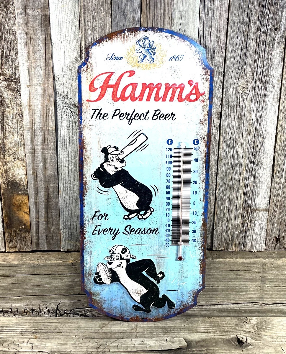 Hamms Bear Indiana Collectible Hamm's Signs & Tins | eBay