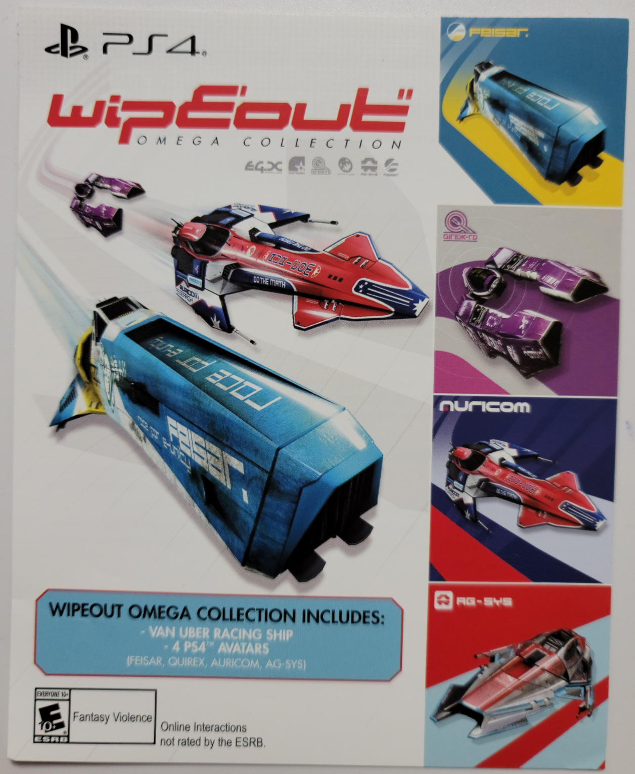 WipEout Omega Collection