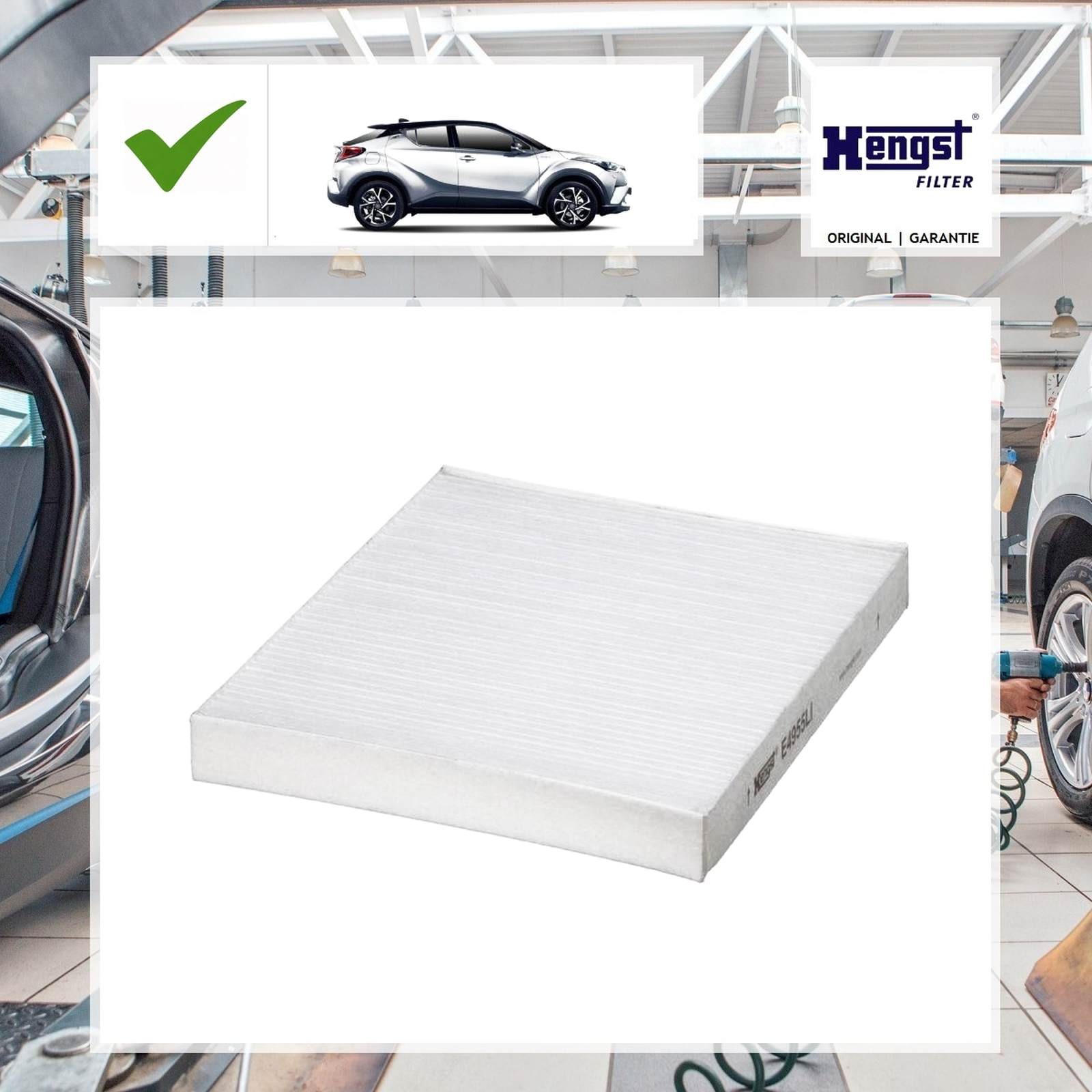 Hengst Filter Filter, Innenraumluft TOYOTA C-HR (_X1_) 1.2 (NGX10_)
