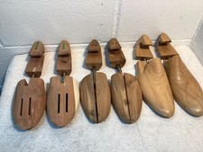 large Shoe Trees 3 Pairs Size 11-12 Jos.A.Bank,Johnston Murphy, Yugoslavia