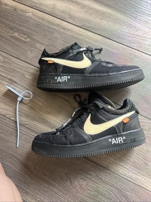 Size 9 - Nike Air Force 1 Low x OFF-WHITE Black 2018
