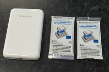 Polaroid Zip Mobile Photo Printer Zinc Zero Ink White