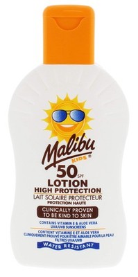 Lotion mit LSF 50, feuchtigkeitsspendende Sonnencreme, hoher Schutz, wasserabweisend, 200 ml