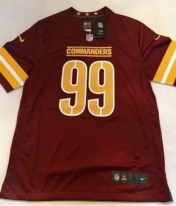 NWT Nike Chase Young Washington Commanders Game Jersey Men's Large 🏈🔥 $130