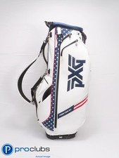 PXG Stars  Stripes Hybrid Carry Stand Golf Bag - White 464853