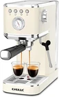 Slim Espresso Machine W/ Milk Frother 20 Bar Professional Italian Pump Espresso