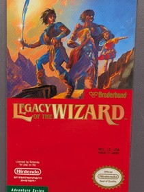 Legacy of the Wizard (Nintendo NES System, 1989) NES Authentic - 