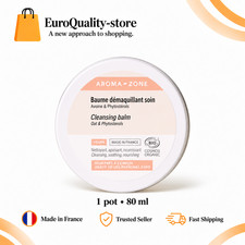 Aroma-Zone Baume Démaquillant BIO Avoine Phytostérols 80 ml Sans Parfum