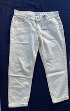 Dorothy Perkins White/Cream Boyfriend Jeans Low Rise Ankle Grazer