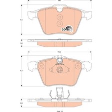Kits de frein Jaguar XF